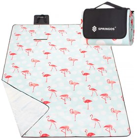 PreHouse Piknik takaró 130 x 170 cm - flamingók II