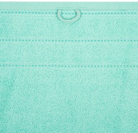 Fürdőlepedő BARBARA 70x130 cm türkiz, 100% pamut