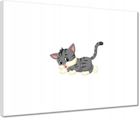 Vászonkép 40x30 Cica Cicák
