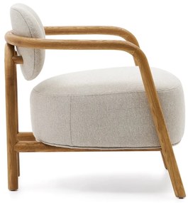 Bézs fotel Melqui – Kave Home