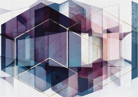 Fali fotótapéta Étkezőbe Geometrikus kockák 312x219