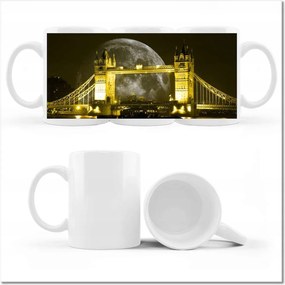 Nyomott mintás bögre London Tower Bridge Uk Bridge