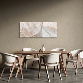 Kép - Bézs levelek (120x50 cm)