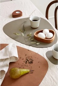 Öko bőr tányéralátét 37x44 cm Curve L Double Nupo – LIND DNA