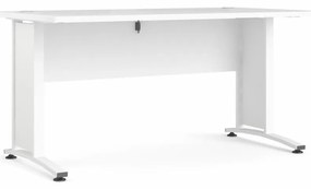 Fehér PRIMA OFFICE íróasztal fiók nélkül 80400