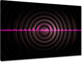 Festmények 120x80 Zenés hullám