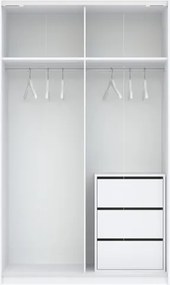 BERNO gardróbszekrény 120 cm