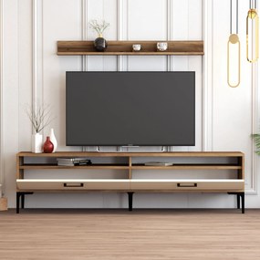 TV szekrény Istanbul - Diós, Krém