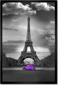 Poszterek keretben 40x60 Eiffel-torony Franciaország