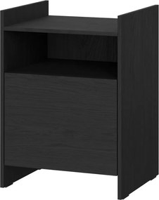 Fekete éjjeliszekrény Toopt – noo.ma