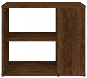 barna tölgy színű szerelt fa kisszekrény 60 x 30 x 50 cm