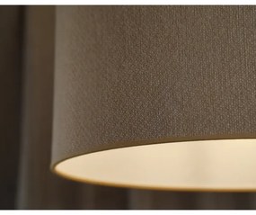 Duolla - Csillár zsinóron ROLLER ECO RECYCLING 1xE27/15W/230V átm. 45 cm krémes