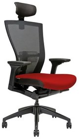 Merens irodai szék, piros