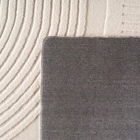 Krémszínű mosható szőnyeg 200x290 cm Pompei 1612 – Ayyildiz Carpets