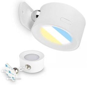 Briloner 3896016 - LED dimmelhető, újratölthető fali lámpa TARI LED/1,6W/5V 1500 mAh fehér