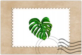 Poszterek 90x60 Monsera levél lyukas