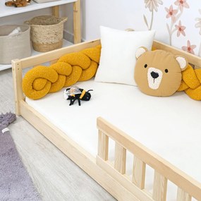 Ourbaby® Montessori Meadow Children's Low Bed - Natural 180x80 cm