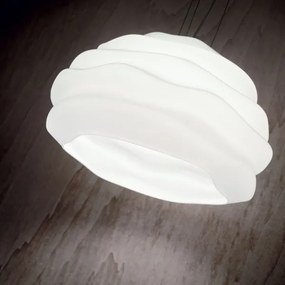 Ideal Lux - Csillár zsinóron KARMA 1xE27/60W/230V átm. 39 cm fehér