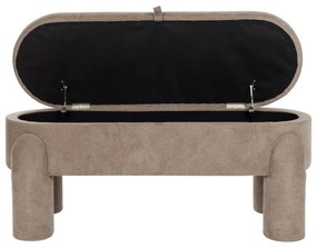 Világosbarna pad Orly – White Label