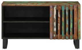 tömör akácfa TV-szekrény 80 x 34 x 46 cm