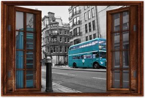 Poszterek 60x40 Petrol blue in London