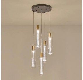 LED Csillár zsinóron LED/38W/230V 3000K