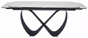 Infinity bővíthető étkezőasztal kerámia fehér 160-240 cm