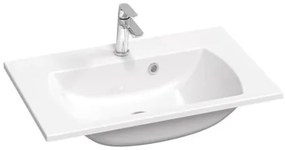 Mosdó Ravak Classic Slim 70x45 cm-es nyílás a csaphoz középen XJX01170001