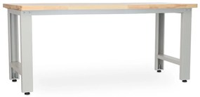 Műhelyasztal Solid OAK-00, 210 cm, tölgy