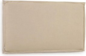 Bézs kárpitozott ágytámla 206x106 cm Tanit – Kave Home