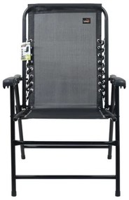 Összecsukható kerti szék fekete