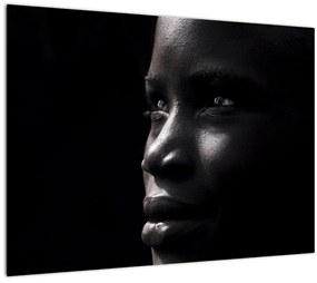 Kép - Afrikai nő (üvegen) (70x50 cm)