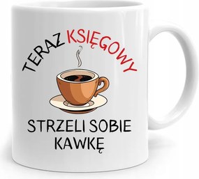 A Könyvelő Bögréje Fényképes Nyomtatott Kávéval Lő