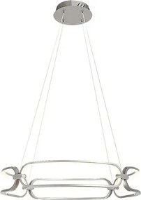 Fringilla beltéri függeszték 67w 3750lm ip20 szatin króm