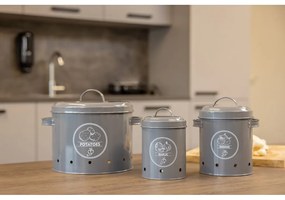 Burgonyatartó acél doboz Secret Du Potager – Esschert Design