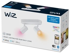 WiZ - LED RGBW Dimmelhető spotlámpa IMAGEO 2xGU10/4,9W/230V Wi-Fi