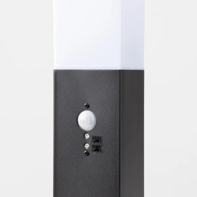 Brilagi - Kültéri lámpa érzékelővel NOVA 1xE27/15W/230V 40 cm IP44 fekete
