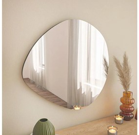 Fali tükör BESSO 60x60 cm fekete