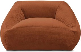 Narancssárga műszőrme babzsákfotel Lilibet – Bobochic Paris