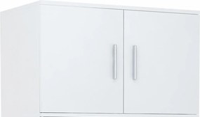 Bodo 2D2S kétajtós gardróbszekrény Fehér Ufc