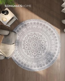 nappali szőnyeg, 160 cm átmérő, szürke