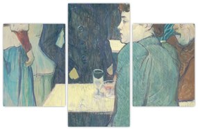 Kép - Henri de Toulouse-Lautrec, A Corner of the Moulin de la Galette, reprodukciók (90x60 cm)