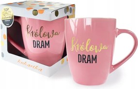 Dram Királynő Bögre Lányoknak Rózsaszín 300ml