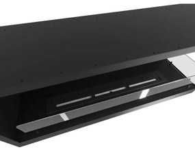 InFire - Sarok BIO kandalló 110x45 cm 3kW fekete