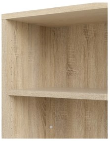 Natúr színű moduláris könyvespolc tölgyfa dekorral 89x113 cm Prima – Tvilum