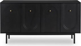 Komoda MARLEN 155 cm Czarna