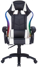 X-Style Combat 4.0 LED Gamer szék Black-White