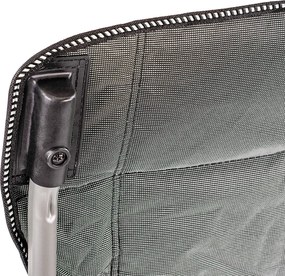 Leziter Comfort Plus karfás horgász szék pohártartóval szürke