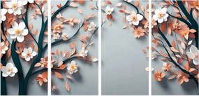 Vászonkép Modern faliképek hálószoba nappaliba 60x120