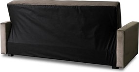 2 db kihúzható kanapé bézs színben – ALUNA